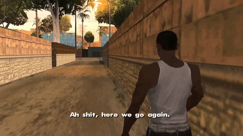 Meme : Shit, here we go again